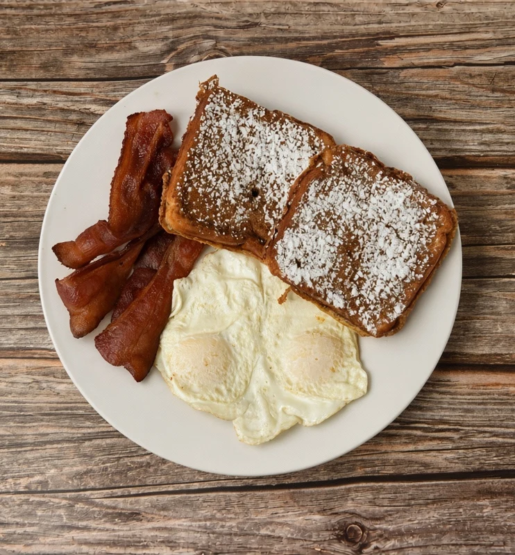 French Toast Breakfast at Fusion 28 in Regina, SK